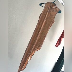 Pink dress with jewels